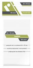 Koszulki na karty Rebel (65x110 mm) Basilisk 100 sztuk
