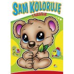 Sam koloruję z naklejkami 735