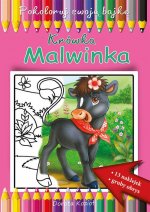 Pokoloruj swoją bajkę. Krówka Malwinka