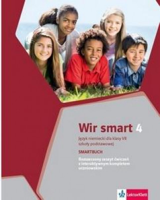 Wir smart 4. Język niemiecki. Szkoła podstawowa. Klasa 7. Smartbuch + kod dostępu