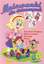 Malowanki dla dziewczynek z naklejkami