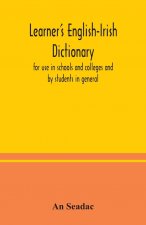 Learner's English-Irish dictionary