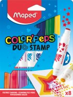 Maped - Fixy Color'Peps Duo Stamp oboustranné 8 ks