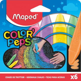 Maped - Křídy Color'Peps 6 barev