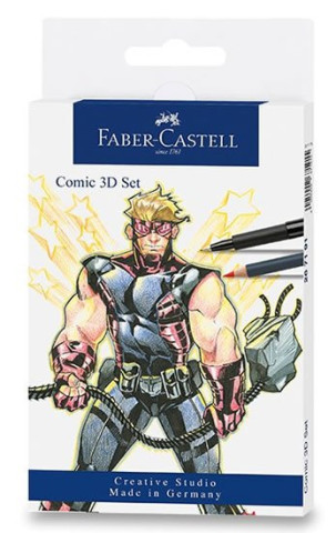 Faber - Castell Popisovač Comic 3D set 11 ks