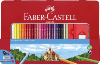 Faber - Castell Pastelky šestihranné - dárkový box 48 ks