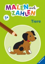 Malen nach Zahlen ab 3: Tiere