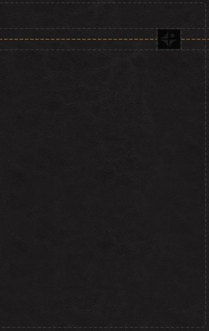 NASB, Thinline Bible, Large Print, Leathersoft, Black, Red Letter, 2020 Text, Comfort Print
