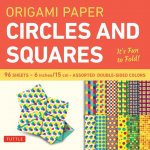 Origami Paper Circles and Squares 96 Sheets 6
