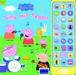 Peppa Pig - Sing mit Peppa Pig - 27-Button-Soundbuch mit 24 Seiten für Kinder ab 3 Jahren - mit bekannten Kinderliedern und Geräuschen