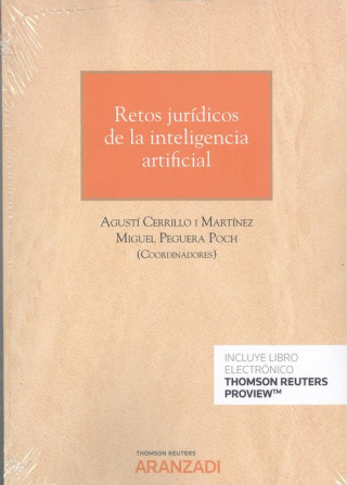 Retos jurídicos de la inteligencia artificial (Papel + e-book)