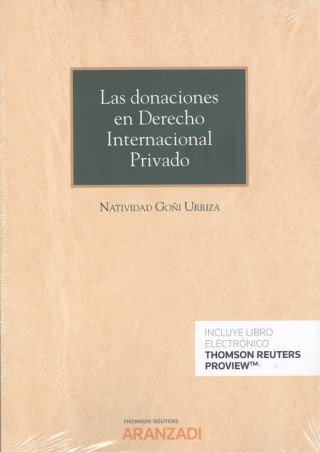 Las donaciones en Derecho Internacional Privado (Papel + e-book)