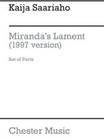 MIRANDAS LAMENT 1997 PARTS SOPRANO CLARI
