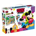 Puzzle Double-Face in bag 60 Mickey Mouse & Friends