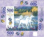 Shirley Barber's 500-Piece Unicorns Picture Puzzle