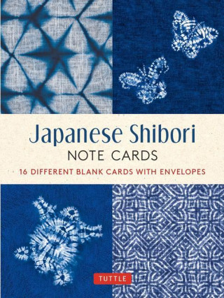 Japanese Shibori, 16 Note Cards