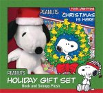 Peanuts: Christmas Is Here! Holiday Gift Set Book and Snoopy Plush: Book and Snoopy Plush