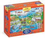 My Big Wimmelpuzzle--Animals Around the World Floor Puzzle, 48-Piece (Children's Puzzles, Ages 3 and Up)