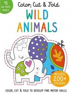 Color, Cut, and Fold: Wild Animals