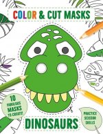 Color & Cut Masks: Dinosaurs