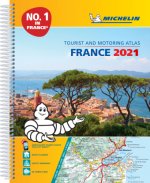 France 2021 -A4 Tourist & Motoring Atlas