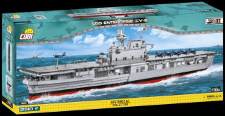 Stavebnice COBI - USS Enterprise CV-6, 1:300, 2510 kostek