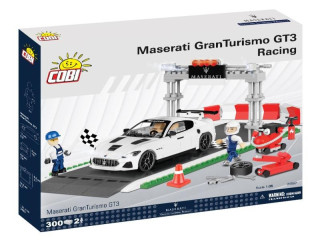 Stavebnice COBI - MASERATI GRAN TURISMO GT3 Racing set. 300 kostek, 2 figurky