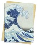 Great Wave (Hokusai) Greeting Card: Pack of 6
