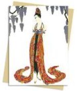 Feather Gown (Erté) Greeting Card: Pack of 6