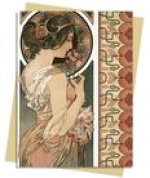 Cowslip (Mucha) Greeting Card: Pack of 6