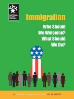 Immigration: Who Should We Welcome? What Should We Do?
