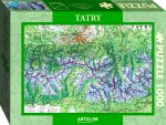 Puzzle 1000 Tatry mapa turystyczna 1:50 000
