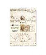 Leonardo da Vinci Set of 3 Mini Notebooks