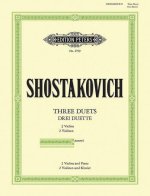 SHOSTAKOVICH 3 DUETS VIOLIN ENSEMBLE