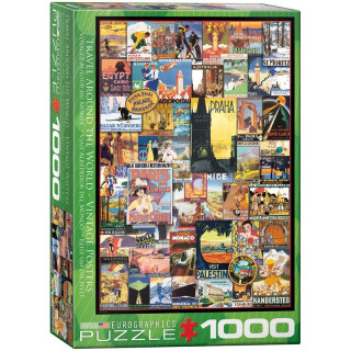 Puzzle 1000 Travel Around the World 6000-0755