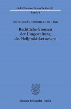 Rechtliche Grenzen der Umgestaltung des Heilpraktikerwesens