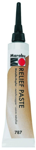 Marabu reliďż˝fnďż˝ pasta na sklo a porcelďż˝n/mďż˝dďż˝nďż˝ 20 ml