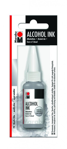 Marabu Alkoholovďż˝ inkoust/stďż˝ďż˝brnďż˝ 20 ml