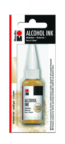 Marabu Alkoholovďż˝ inkoust/zlatďż˝ 20 ml