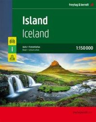 Iceland Road Atlas 1:150,000 scale