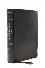 ESV, MacArthur Study Bible, 2nd Edition, Leathersoft, Black, Thumb Indexed