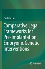 Comparative Legal Frameworks for Pre-Implantation Embryonic Genetic Interventions