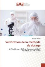 Verification de la methode de dosage