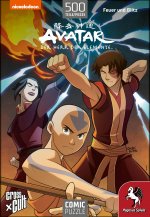 Avatar - Der Herr der Elemente (Feuer und Blitz). Puzzle 500 Teile