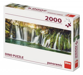 Puzzle 2000 Plitvické vodopády panoramic