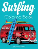 Surfing Coloring Book