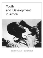 Youth and Development in Africa: Report of the Commonwealth Africa Regional Youth Seminar, Nairobi, November, 1969