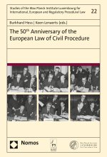 50th Anniversary of the European Law of Civil Procedure