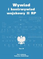 Wywiad i kontrwywiad wojskowy II RP. Tom XI