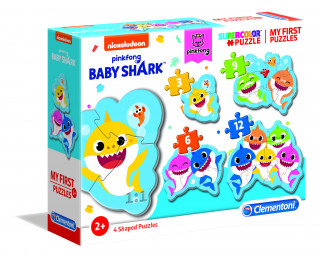 Moje první puzzle Baby Shark 4v1